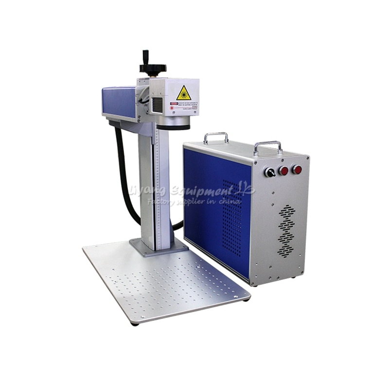 20W 30W 1064NM Fiber Laser Metal Marking Machine Aluminum Gold Silver Brass CNC Laser Engraver
