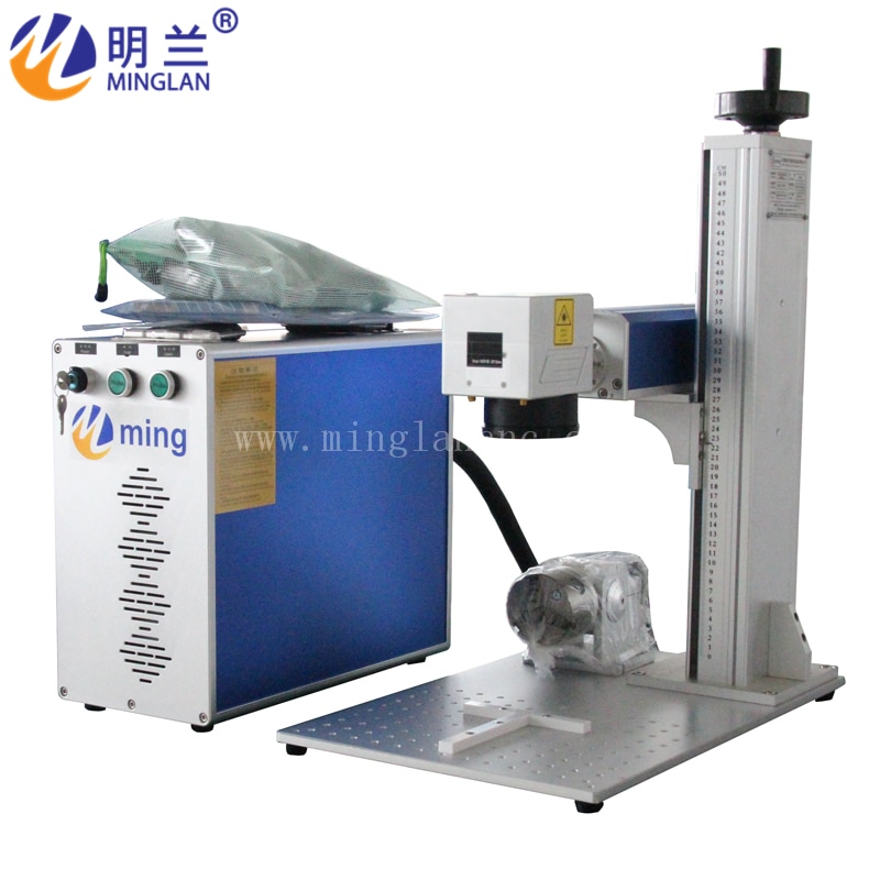20W 30W 50W Fiber Laser Marking Machine Support Win10 64