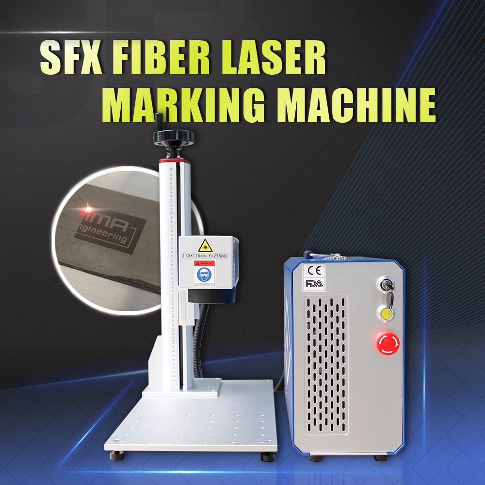 20W/30W/50W Fiber laser Engraver JPT Fiber Laser Engraving Fiber Laser Marking Machine Fiber Laser Marker with Rotary Axis - Image 3