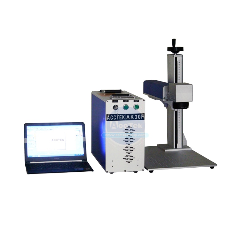 20W 30W 50W Metal Fiber Laser Marking Machine for sale