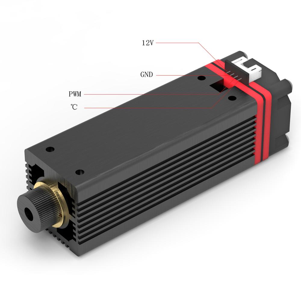 20W Laser Module 450nm Professional Cutting / Engraving With Interface Adapter Board for Laser Engraving Cutting Machine - Image 2