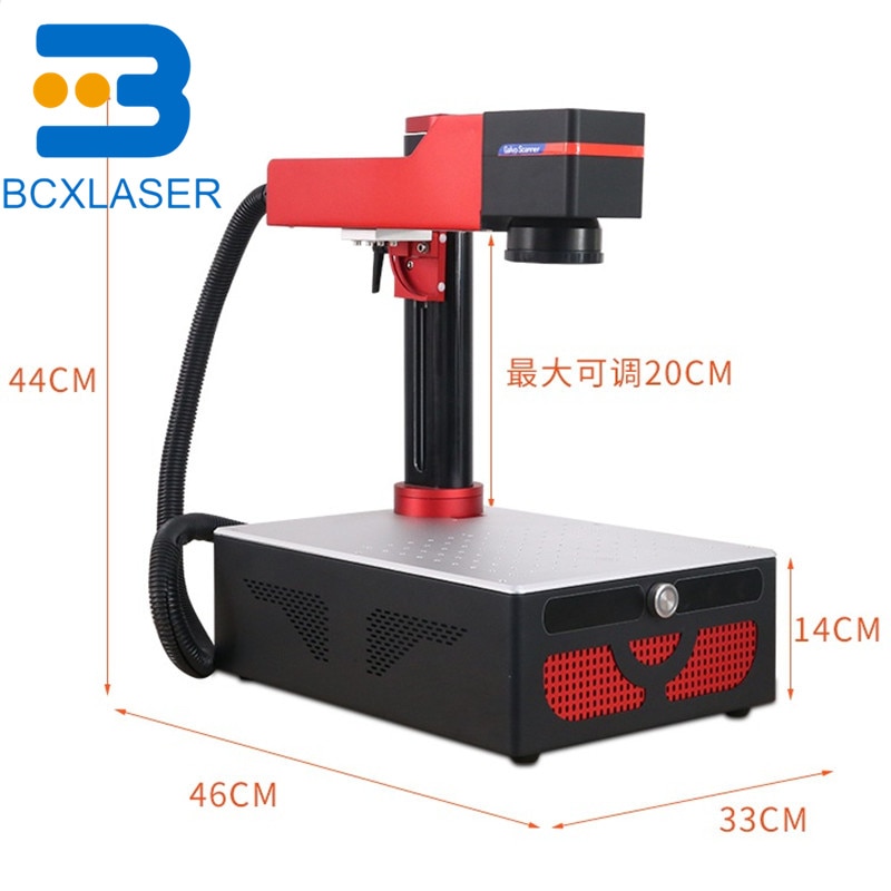 20W fiber laser marking machine laser marker Raycus source - Image 2