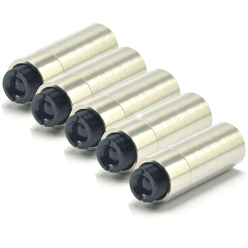 20pcs Aluminium DIY 3.8mm Laser Diode Host Case Housing w Focusable Collimator Lens 200nm-2000nm 12x30mm