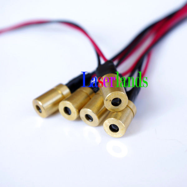 20pcs/pack 6.5X12mm mini 650nm 3.2mW 5mW 3V-3.6VDC Dot Red Laser Diode Module - Image 3