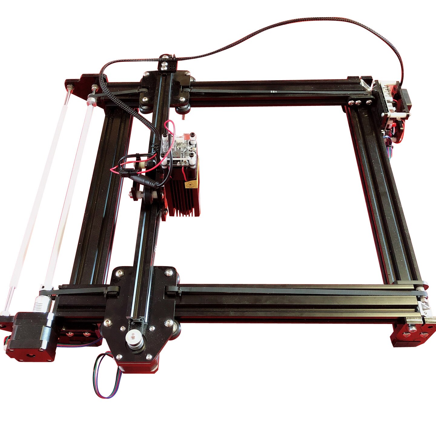 21*29cm laser engraving machine,15w DIY automatic cola cutting plotter trademark printing logo machine Wood Router - Image 2