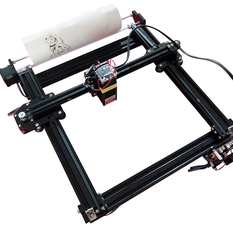 21*29cm laser engraving machine,15w DIY automatic cola cutting plotter trademark printing logo machine Wood Router - Image 4