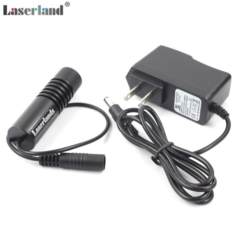 22*70mm Focusable 650nm 20mW 60mW 100mW Red Line Generator Diode Laser Module Locator EU/US adapter mount clothes wood cutting - Image 2