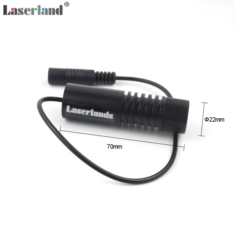 22*70mm Focusable 650nm 20mW 60mW 100mW Red Line Generator Diode Laser Module Locator EU/US adapter mount clothes wood cutting - Image 4