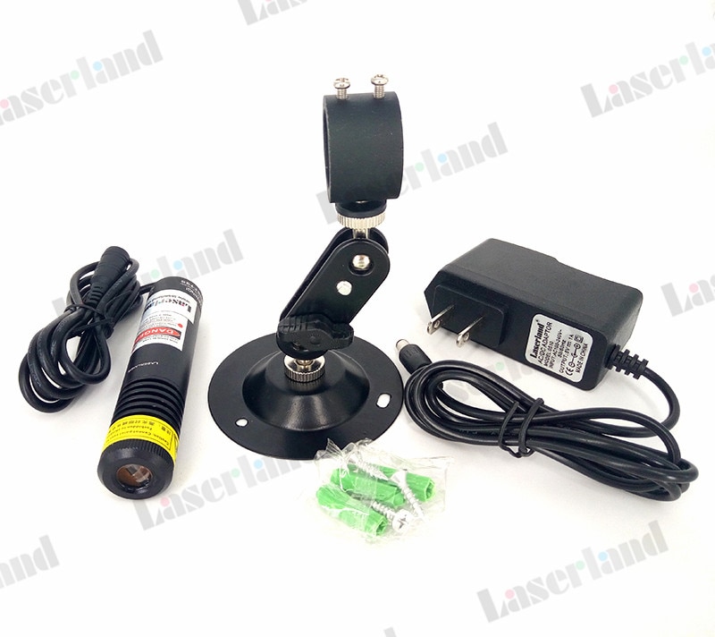 22100 Waterproof 50mW 100mW 200mW Dot Line Generator 650nm Red Laser Diode Module Locator for Wood Fabric Stone Brick Cutting