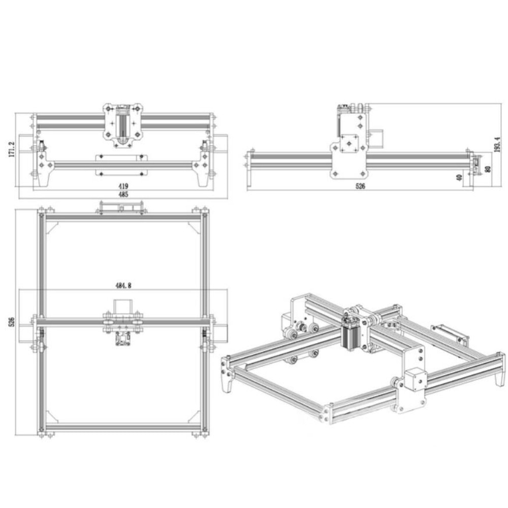 2500mw 15W DIY Laser Engraver Machine S1 Engraving Machine Wood Router Mini Marking Machine Advanced Toys - Image 4