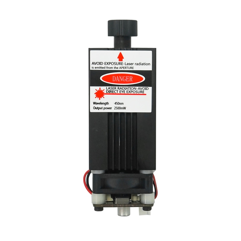 2500mw Laser Module 450NM Focusing Blue Laser Head Engraving Machine Tools 2.5W Laser Tube - Image 4
