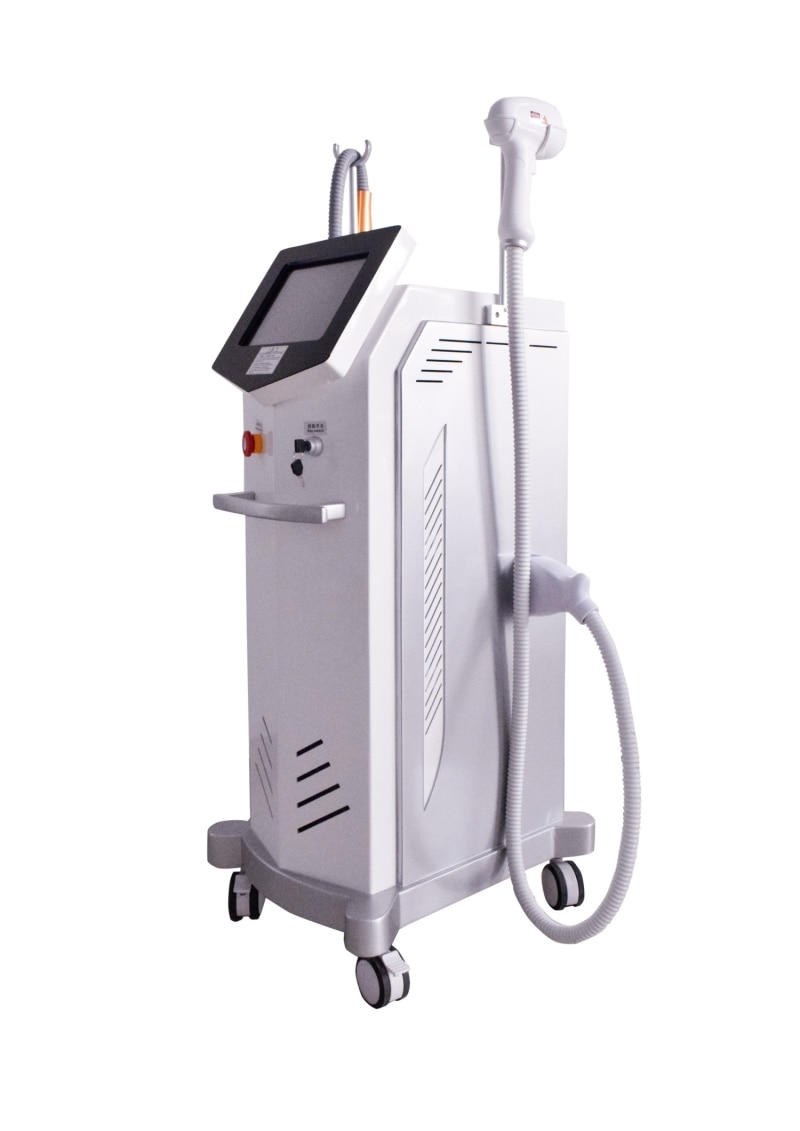 2in1 Diode Laser Epilator ND YAG Laser Tattoo Removal Device Painless And Permanent Hair Removal Machine 3 Wavelength