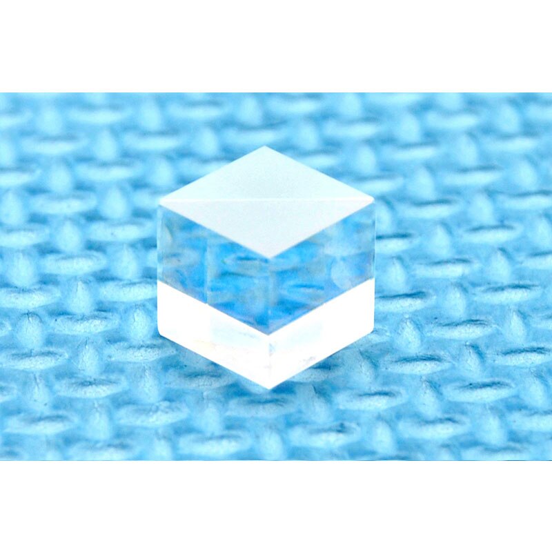 2pcs 10mm Dia Prism PBS for 630nm 650nm 660nm Red Laser Diode Polarizing Beam Splitter