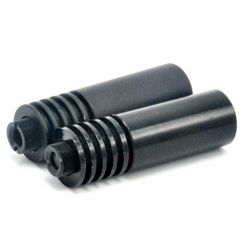 2pcs 16x50mm Case/Housing with Lens 200nm-1100nm for 5.6mm TO-5 Laser Diode LD