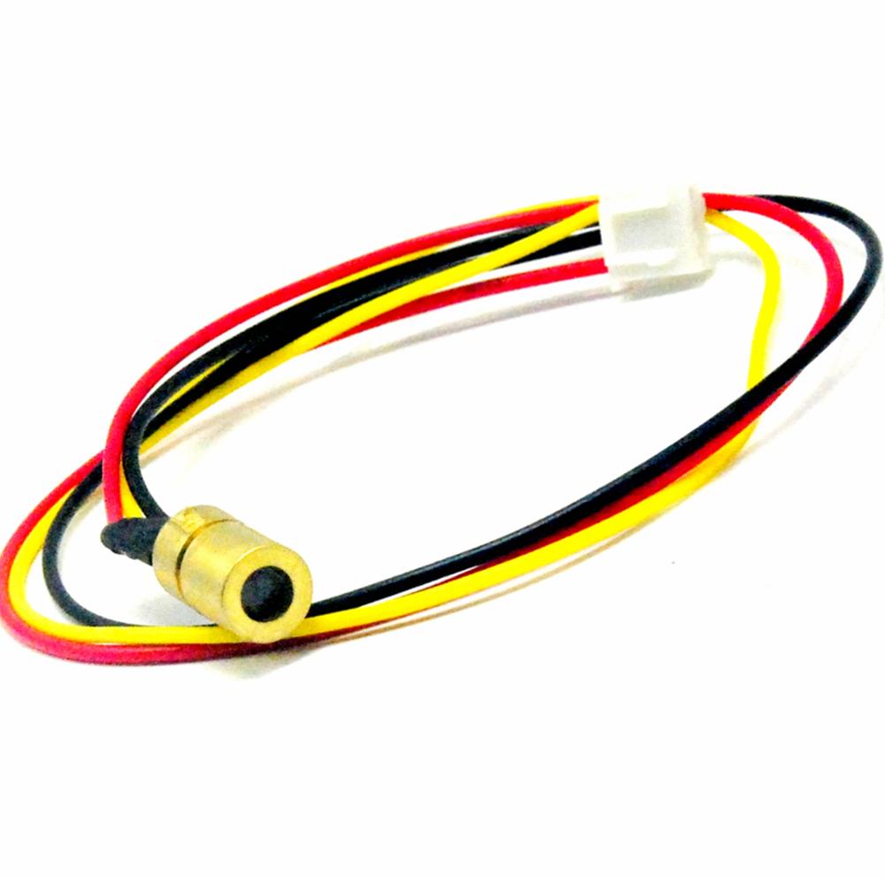 2pcs 980nm 30mW Infrared IR Laser Diode Dot Module w/ TTL 0-15KHz 5V DC 8x13mm ir Light