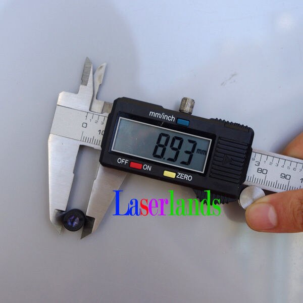 2pcs Coated Focal Collimator Collimating Glass Lens 635nm 650nm 658nm 660nm 670nm Red Laser Diode M9/P0.5 F=8.3