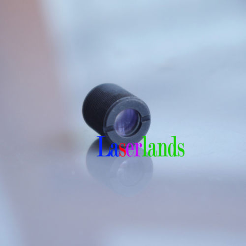 2pcs Coated Glass Focal Collimator Collimating Lens 635nm 650nm 658nm 660nm 808nm Red IR Laser Diode M9/P0.5 Frame