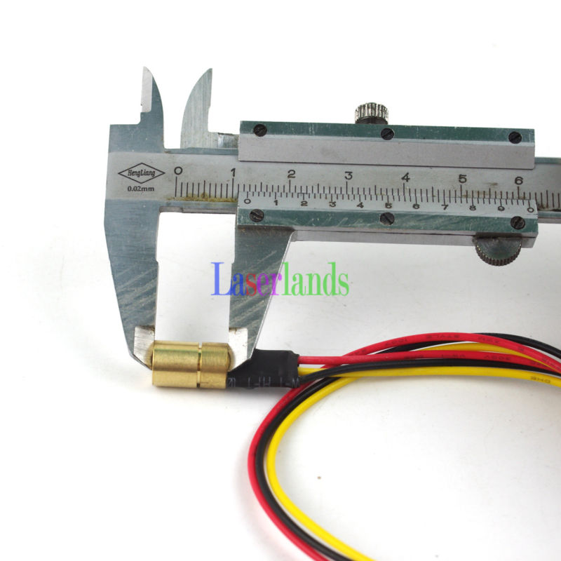 2pcs Fine Focusable 5VDC 980nm 30mW Infrared IR Laser DOT Diode Module TTL 8X13mm - Image 4