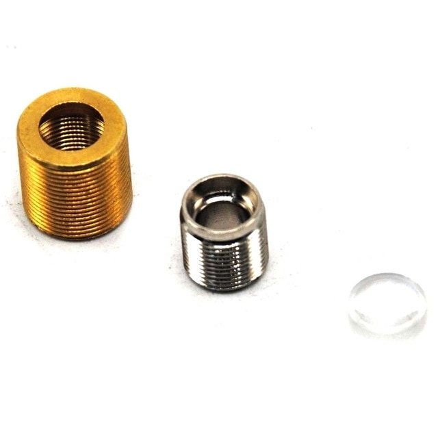 2pcs G-2 Glass Focus Lens Collimators with Holder for 405nm 445nm 515nm Blue Laser Diodes