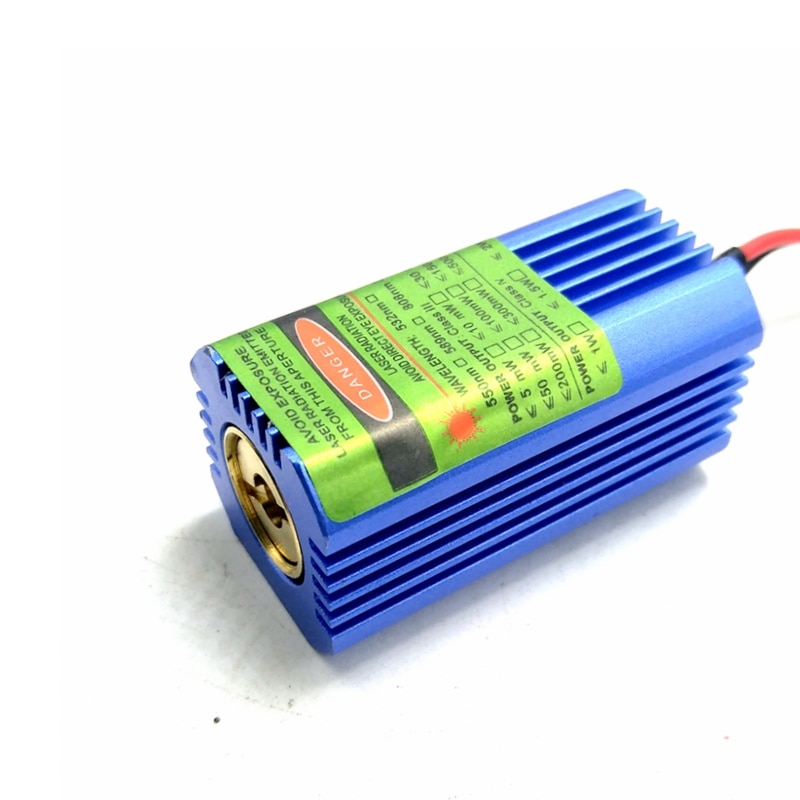 2pcs High Power 532nm 50mW Green Laser Diode Dot Module Spot Beam with Glass Lens 40mmx21mm - Image 3