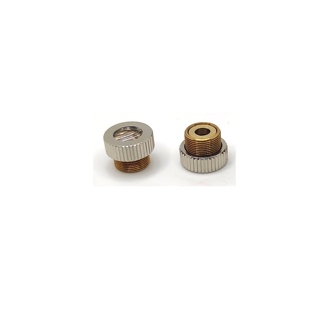 2pcs Line Caps Metal 200-1100nm P0.5 M9 Conversion Lens Module Caps Laser Focusing Lens for 12mm Laser Module
