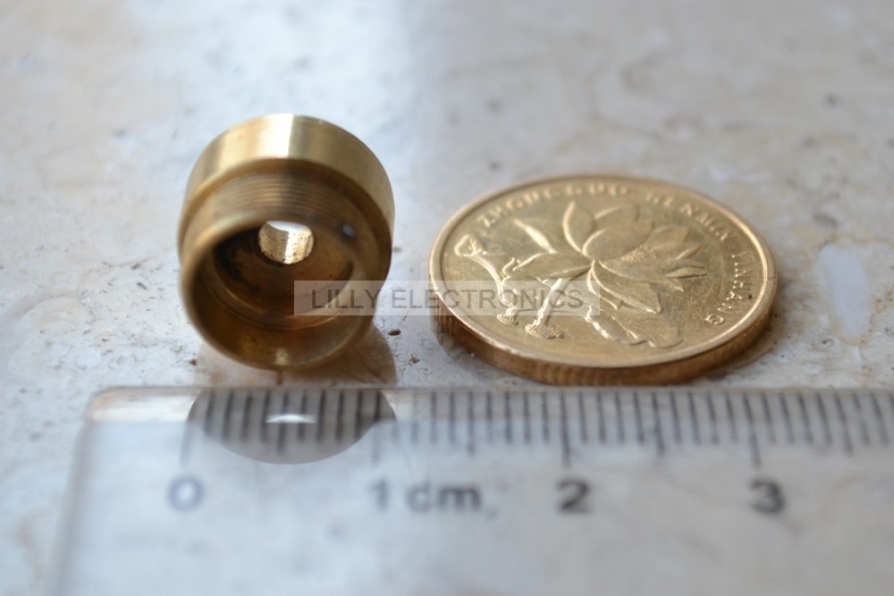 2x Brass Mount/Holder/Frame M11x0.5 for Laser Diode 3.8mm - Image 2