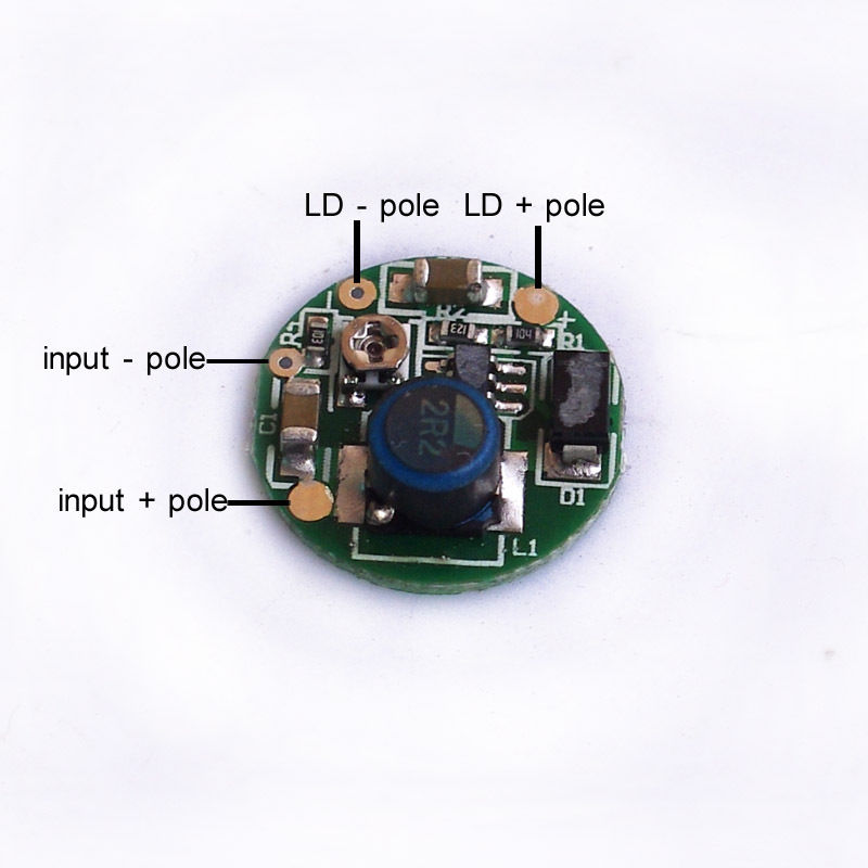 3.7-4.2VDC 1W/1.4W/2W Blue 445nm 450nm Laser Diode LD Driver Power Supply 2.5A - Image 5