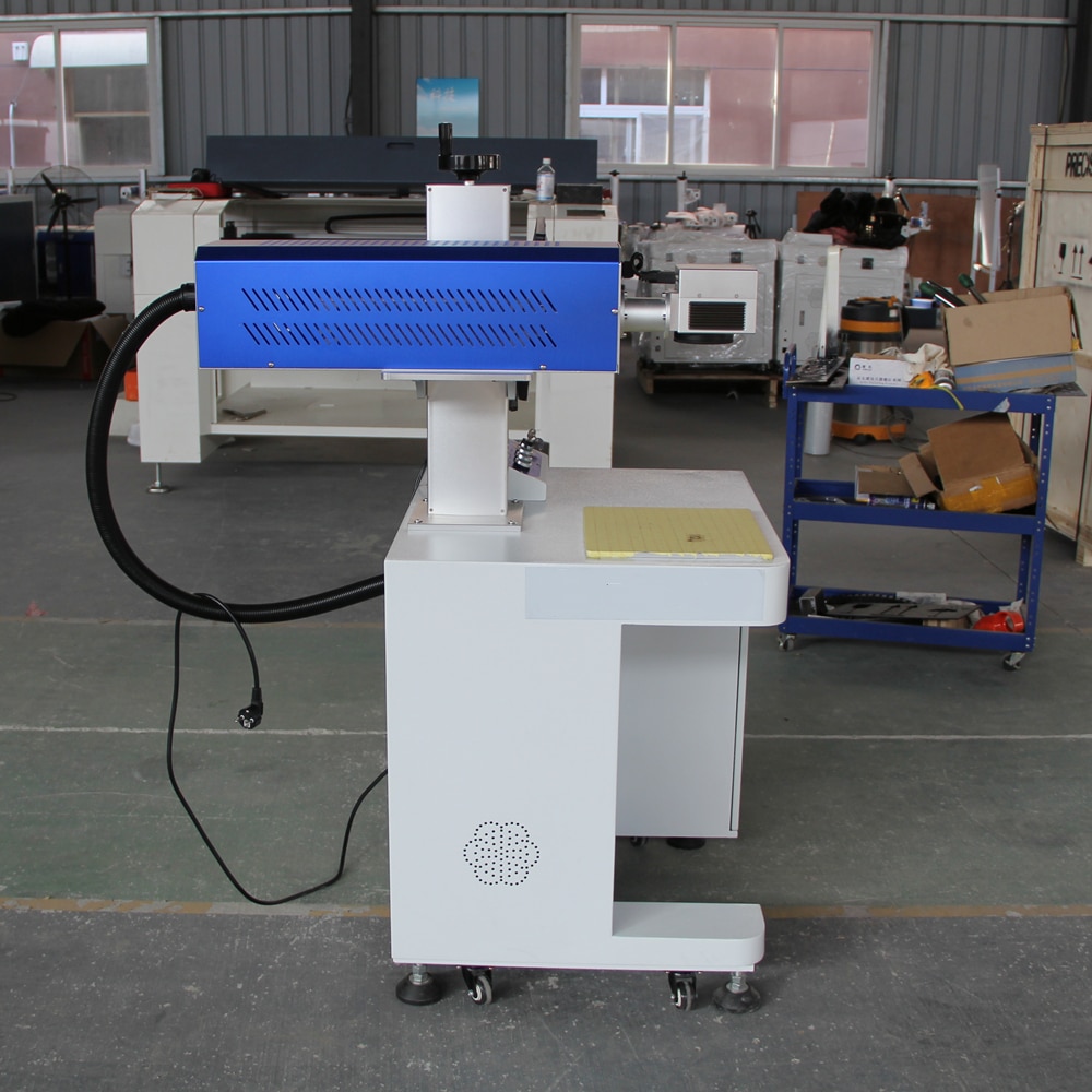 300x300mm Size 20W 30W 50W RAYCUS Optical Fiber Laser Marking Engraving Machine Metal Marker Laser