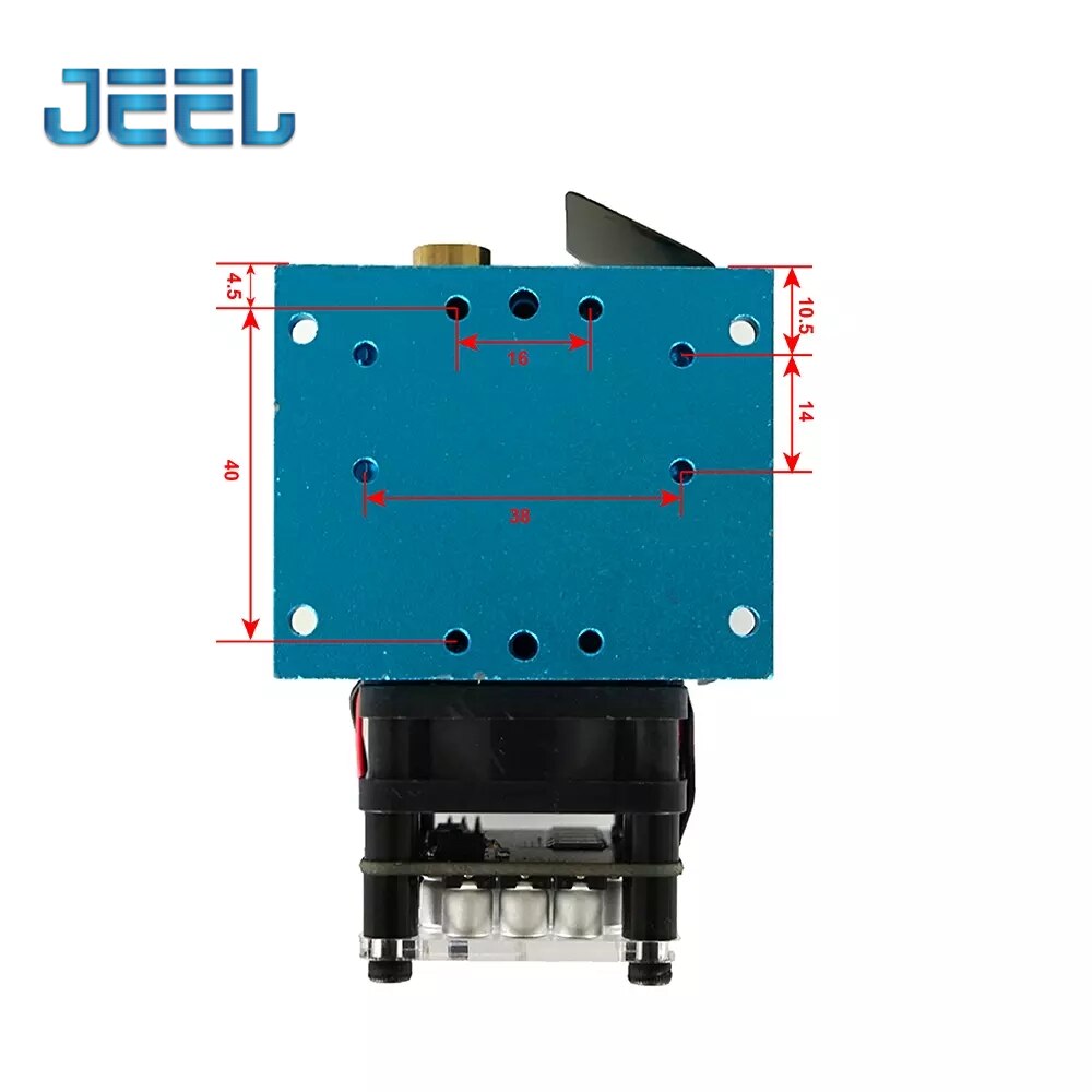 30W 450nm Fixed Focus DIY Tools Laser Module Head 51mm Blue Light Laser Head Carving Engraving Machine Accessory - Image 3