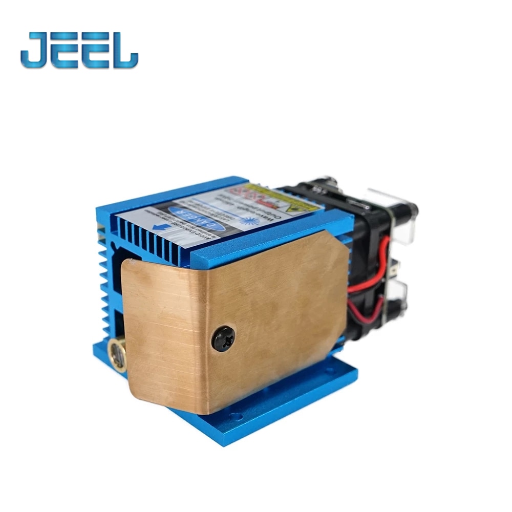 30W 450nm Fixed Focus DIY Tools Laser Module Head 51mm Blue Light Laser Head Carving Engraving Machine Accessory - Image 2