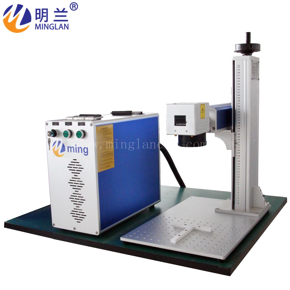 30W Fiber Laser Marking machine with Raycus QB high quality source for Steel, Plastic, Metal coating - Image 5