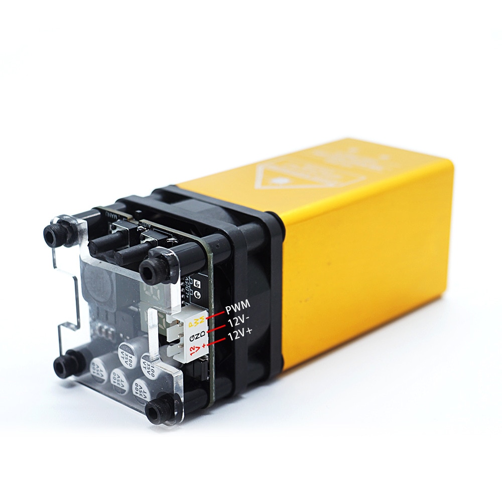 30W Laser Module 450nm TTL PWM High Power Laser Head For Laser Cutting Machine CNC DIY Laser Wood Marking Cutting Tool - Image 2