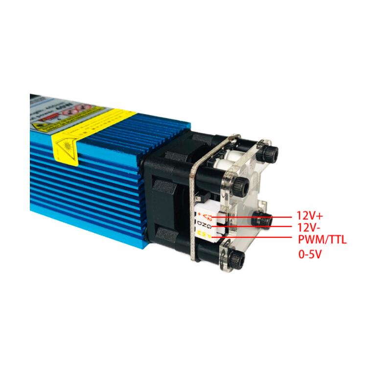 30W Laser Module Engraving Head Ajustable Focus Length 3Pin TTL/PWM Laser Engraver - Image 3
