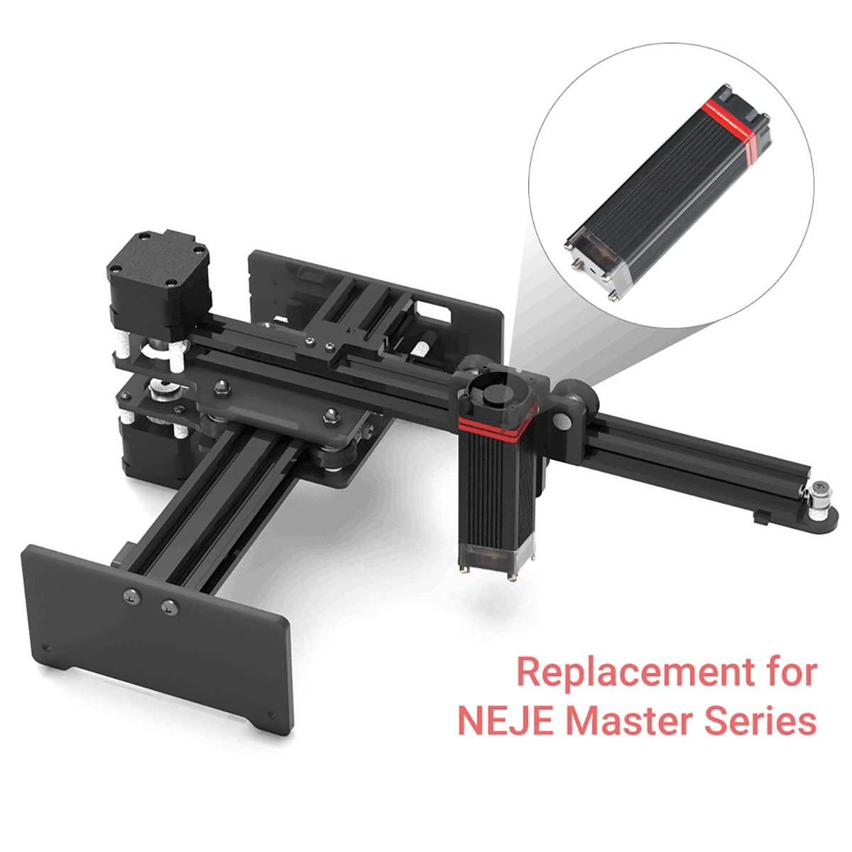 30W Laser Module Kit 5pcs Fixed Lens Laser Engraver Cutter Head Set with 445nm~450nm 7.5W Blue Laser Diode for CNC Router - Image 3