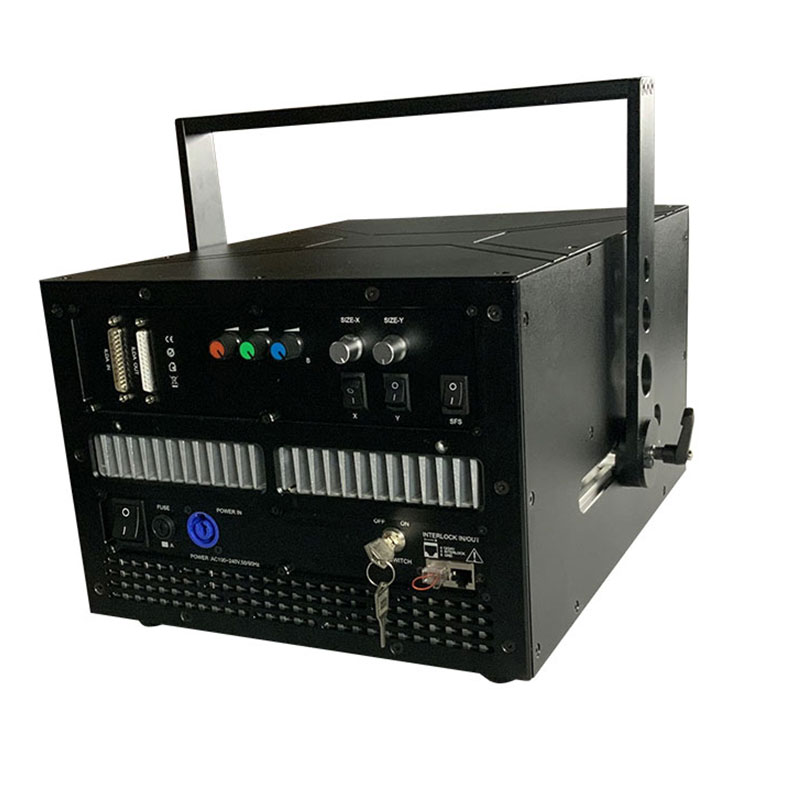30W RGB diode laser scanning projector laser disco light dj light stage light control Professional - Image 2