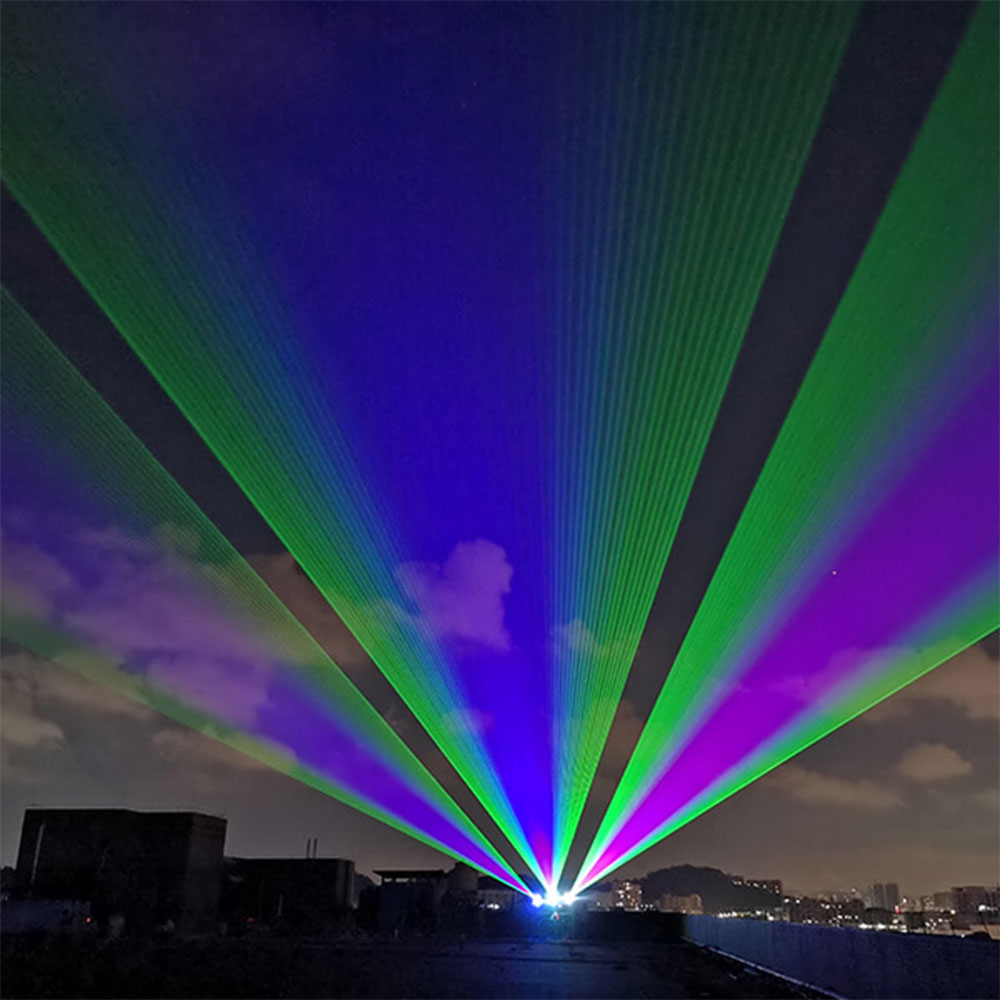 30W RGB diode laser scanning projector laser disco light dj light stage light control Professional - Image 5