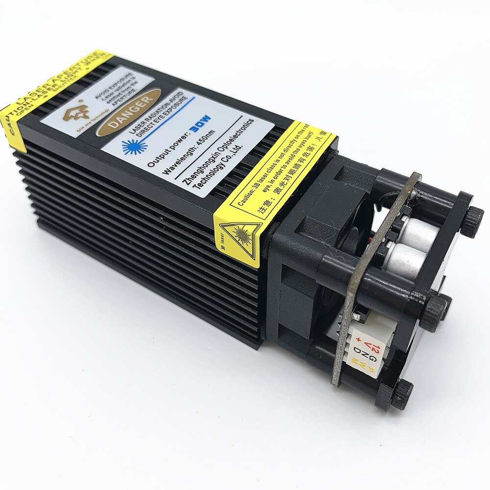 30W laser head laser module, used to quickly engrave wood stainless steel and oxidized metal, engraving and cutting tools - Image 2