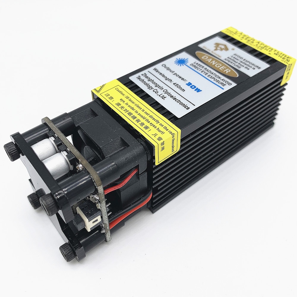 30W laser head laser module, used to quickly engrave wood stainless steel and oxidized metal, engraving and cutting tools - Image 3