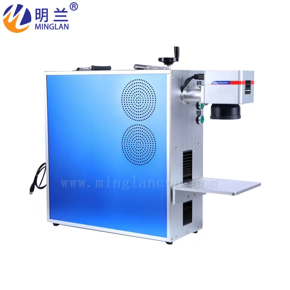 30w 50w mini deep metal engraving laser marking machine - Image 2