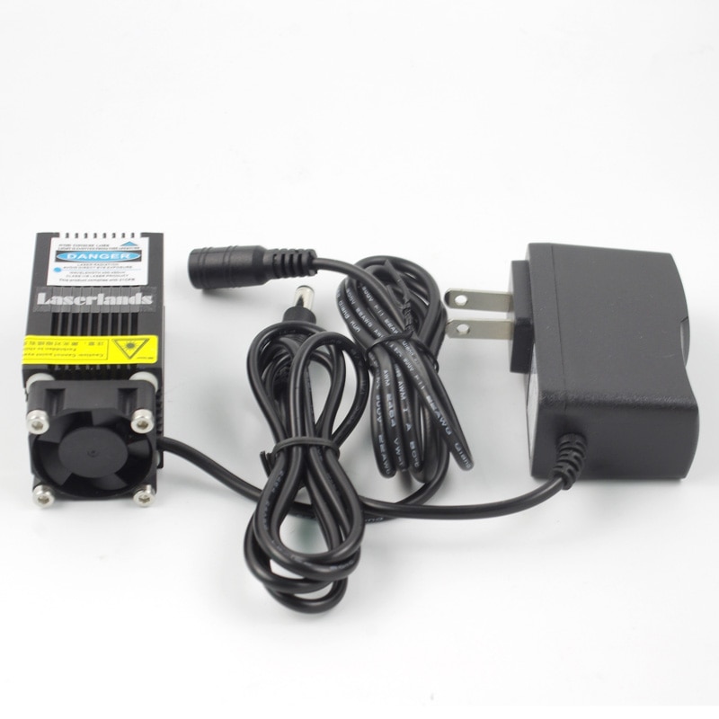 33*55mm 450nm 1.6w Blue Laser Diode Module for Engraving Cutting - Image 2