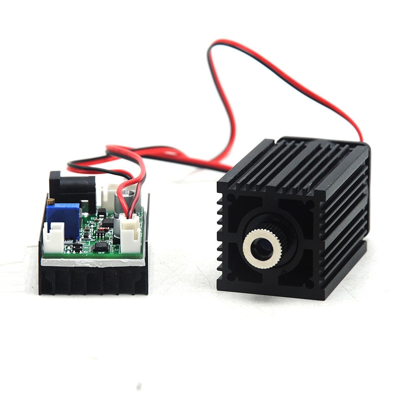 3350 Adjustable 532nm 100mw Green Laser Diode Module Focus Dot Point Lazer Lights w 12V Power Adapter US/EU/UK - Image 2