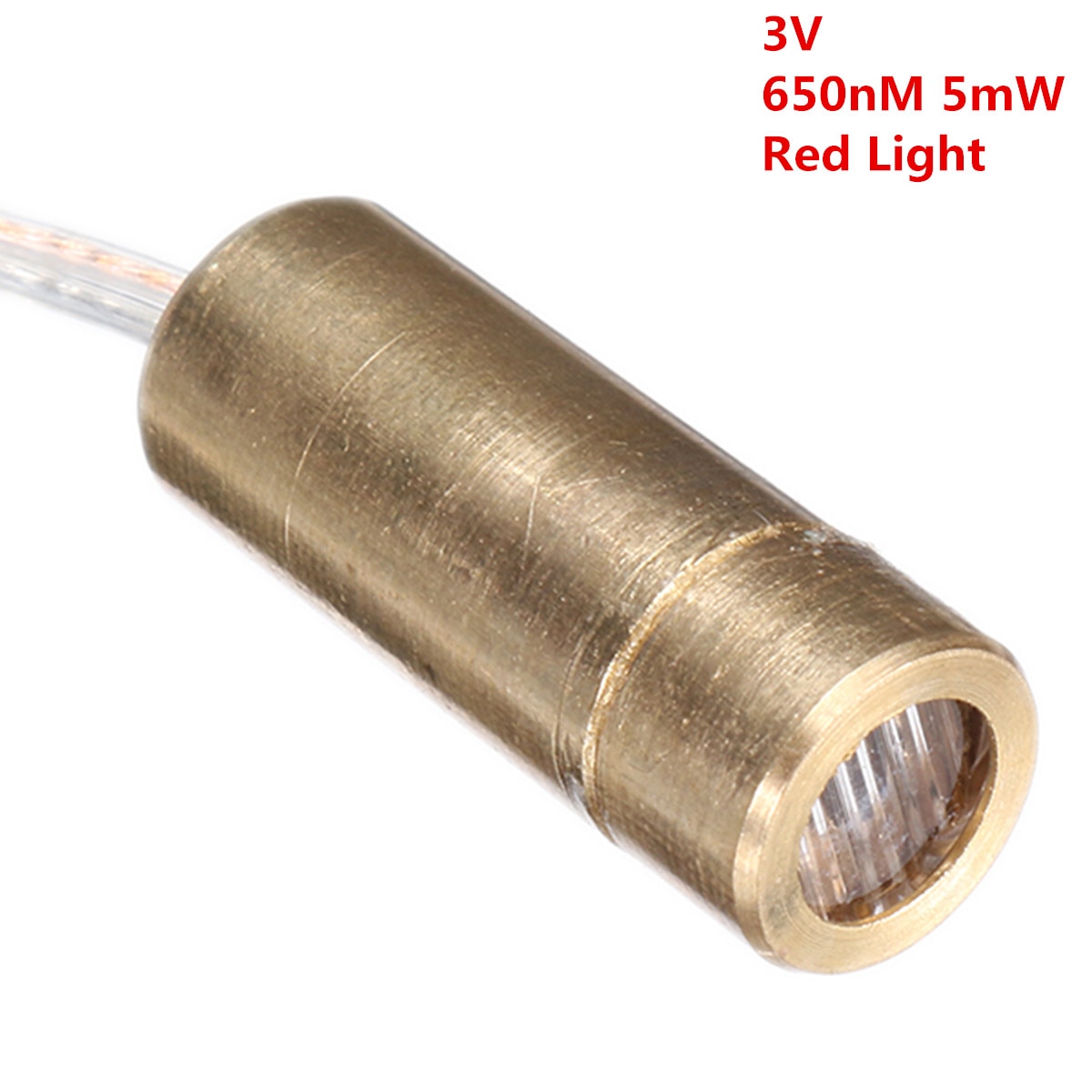 3V Red Light Laser Head Diode Module Horizontal Position Lamp for cross point 650nM 5mW Horizontal Straight Line Laser Diode