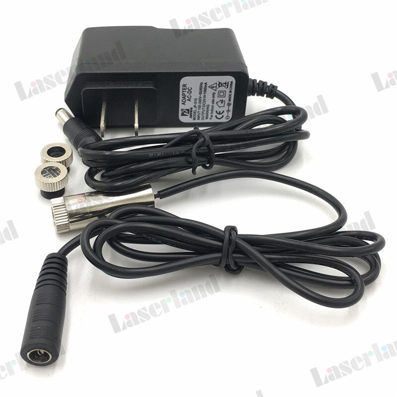 3in1(dot/line/cross) 30mw 650nm 660nm Red laser diode module with AC-DC adapter - Image 5