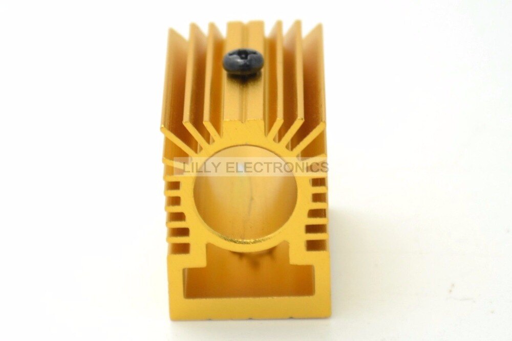 3pcs Aluminum Radiator Heatsink 20x27x32mm for 12mm Laser Diode Module Golden - Image 2