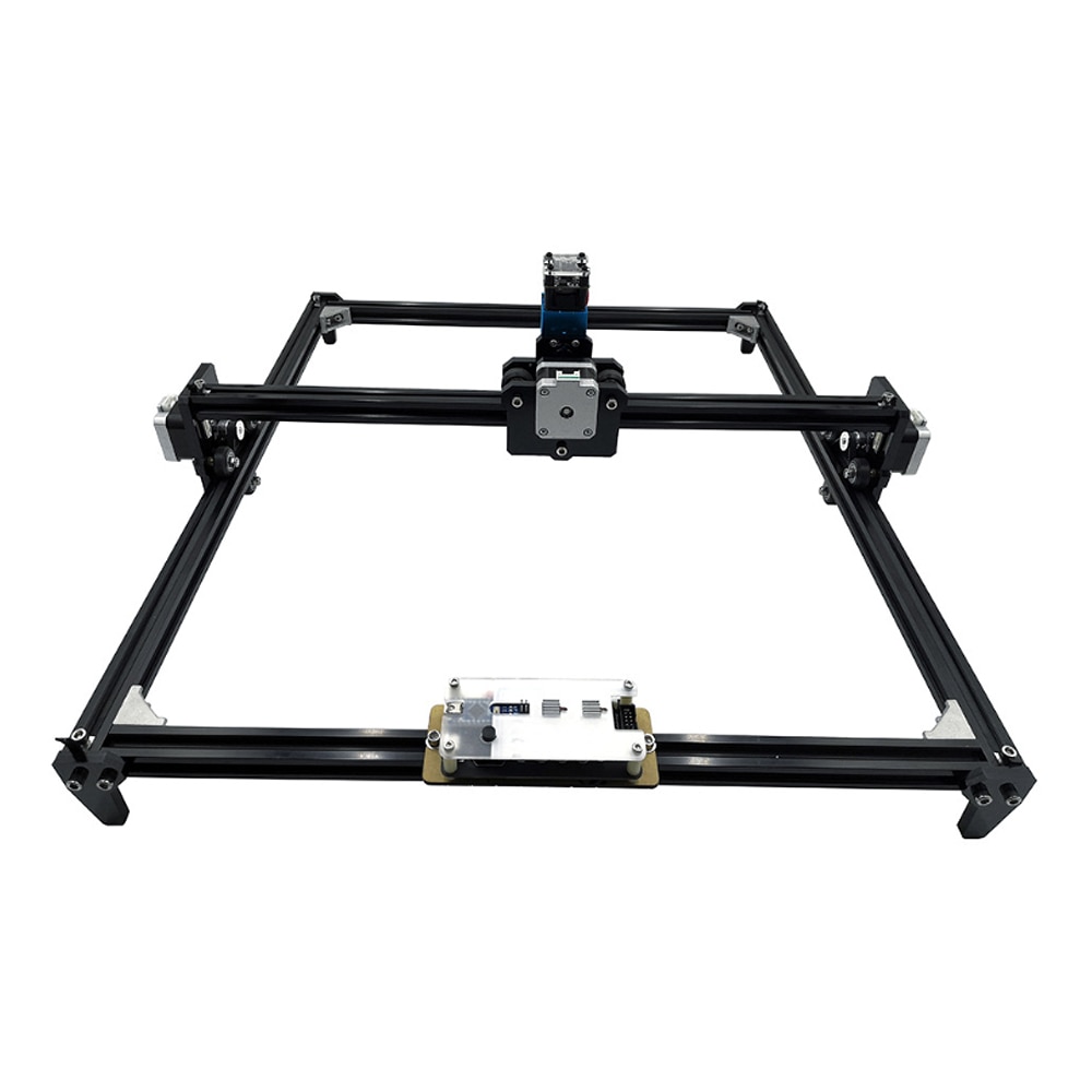 40*50cm Laser Engraver 2 Axis CNC Wood Router Cutter Printer High Precision DIY Desktop Laser Engraving Cutting Machine 0.5W-15W