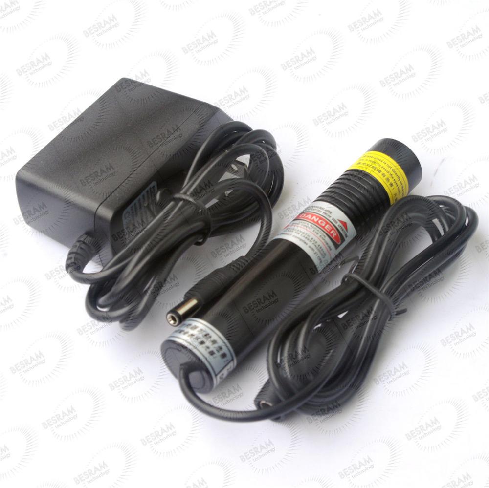 405nm 100mW Blue Laser LINE Module Diode LD adapter 22X120mm - Image 2