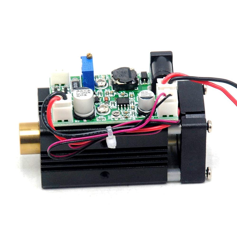 405nm 150mW Violet/Purple Blue Laser Diode Dot Module 12VDC w/TTL Good Cooling