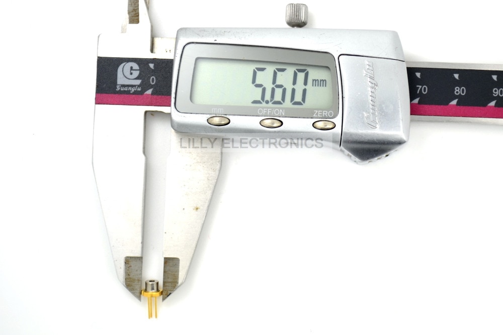 405nm 5.6mm 5mw-20mw Violet/Blue Laser Diode TO-18 - Image 3