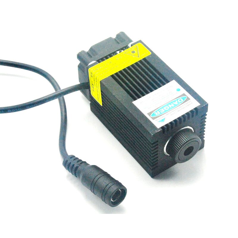 405nm Violet/Blue Diode Laser Dot Module 200mw LED Lighting Adjustable Focus Laser Engraving w 12V 1A Adapter US/EU/UK/AU - Image 2