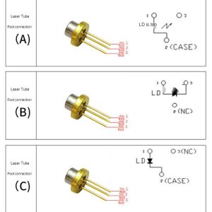 405nm20mw Blue-violet Imported Laser Emitting Diode Laser Module Night Fishing Laser Float Lamp
